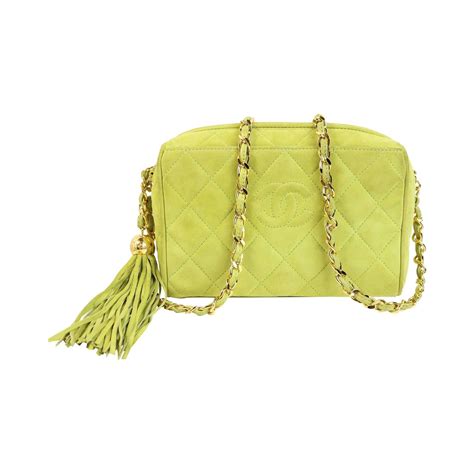 chanel apple green color bags